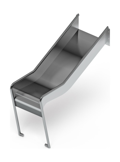 Горка из нержавеющей стали приставная 600 SNP 600.470-02