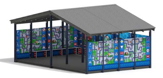 Теневой навес (ДПС) - МФ 70.6.4-14