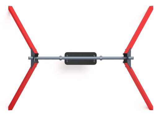 Качели М1 (красный) - ИО 11.М.03.03-01