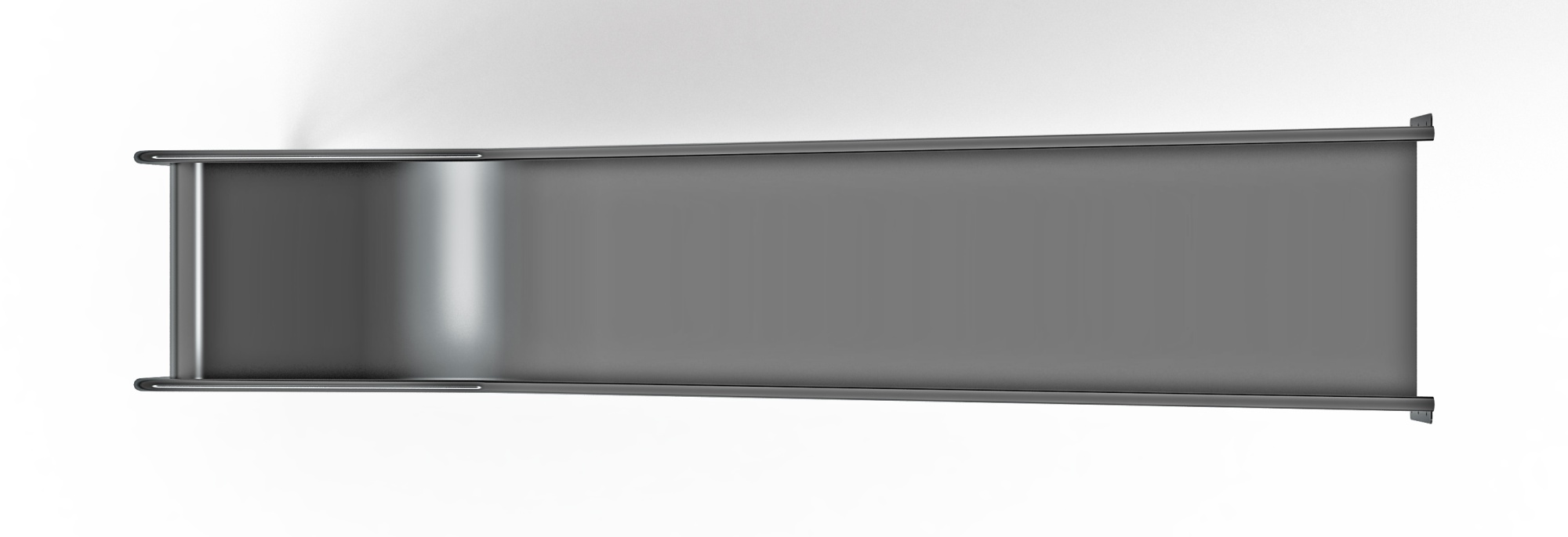 Горка из нержавеющей стали приставная 1500 SNP 1500.470-02