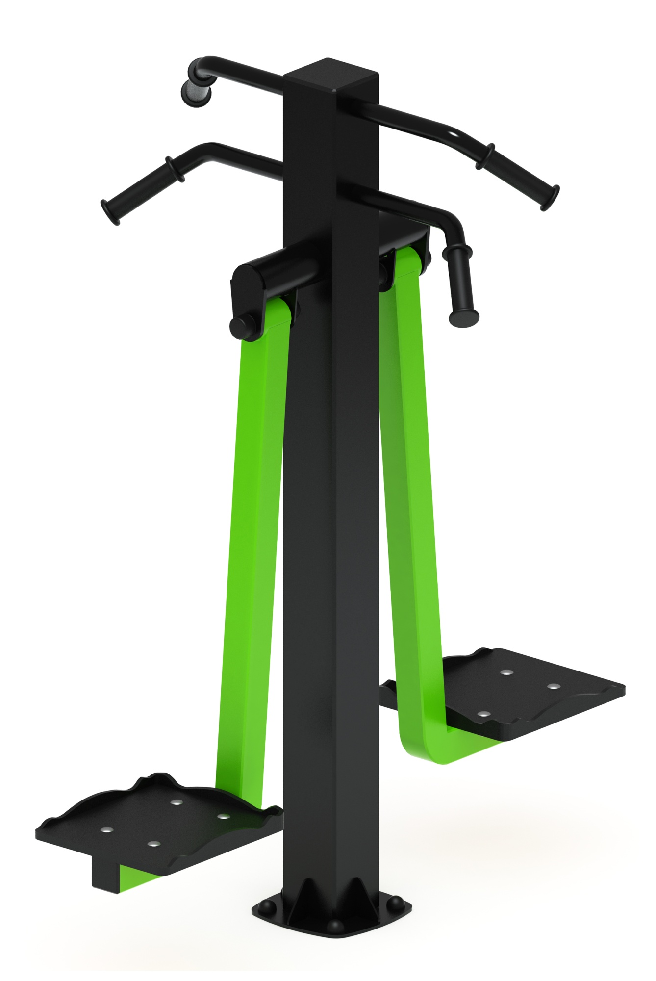 Маятник двойной (зеленый) - Уличный тренажер - СТ 029-12.П