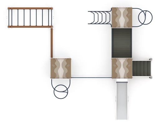 Городок (Алтай) - ДИК 2.01.3.04-04 - Игровой комплекс H=1200