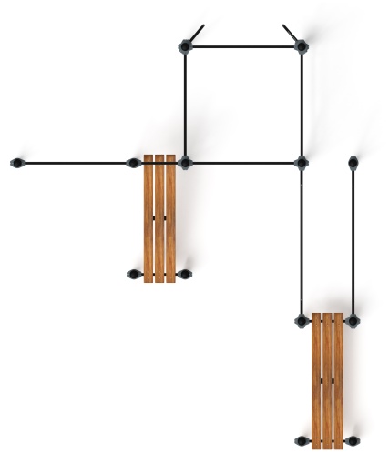 Воркаут ЛОВ 89 серый ВТ 101.18-03