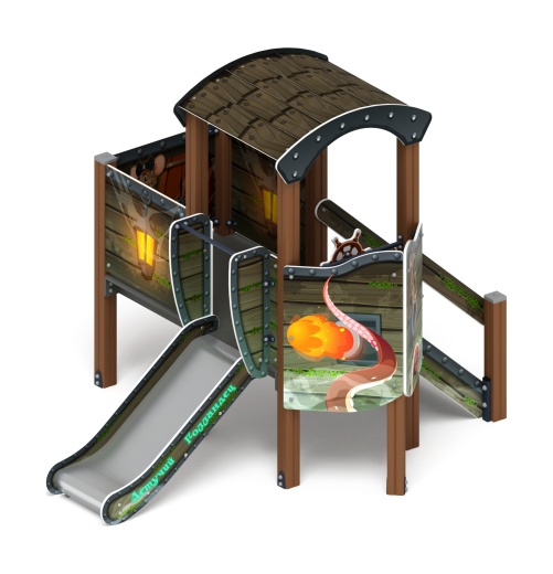 Катерок (Летучий Голландец) - ДИК 1.03.3.01-11 - Игровой комплекс H=750