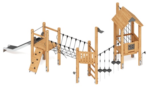 Игровой комплекс (лиственница) ДИК 2.24.02-Л