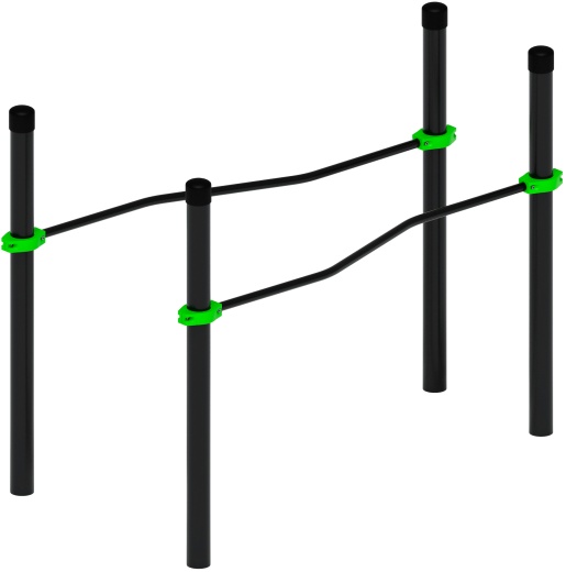 Воркаут ЛОВ 89 зеленый ВТ 101.05-02