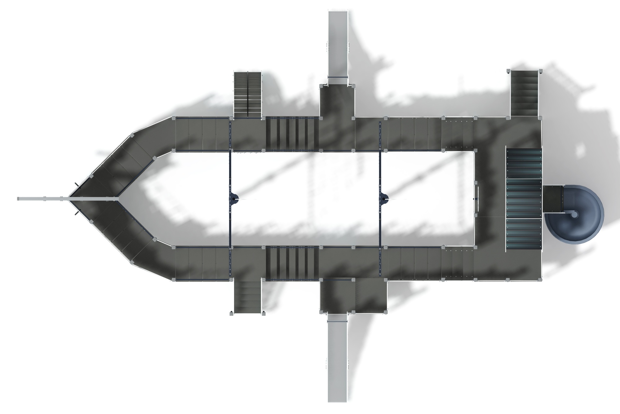 Флагман (Лагуна) - ДИК 2.03.3.03-12 - Игровой комплекс - H=1200 H=1500 H=2000