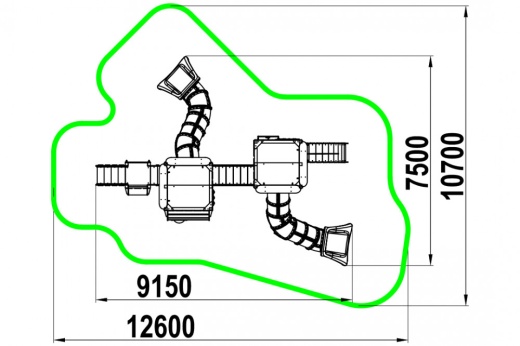 Игровой комплекс "Урбан" ИКС-1.130