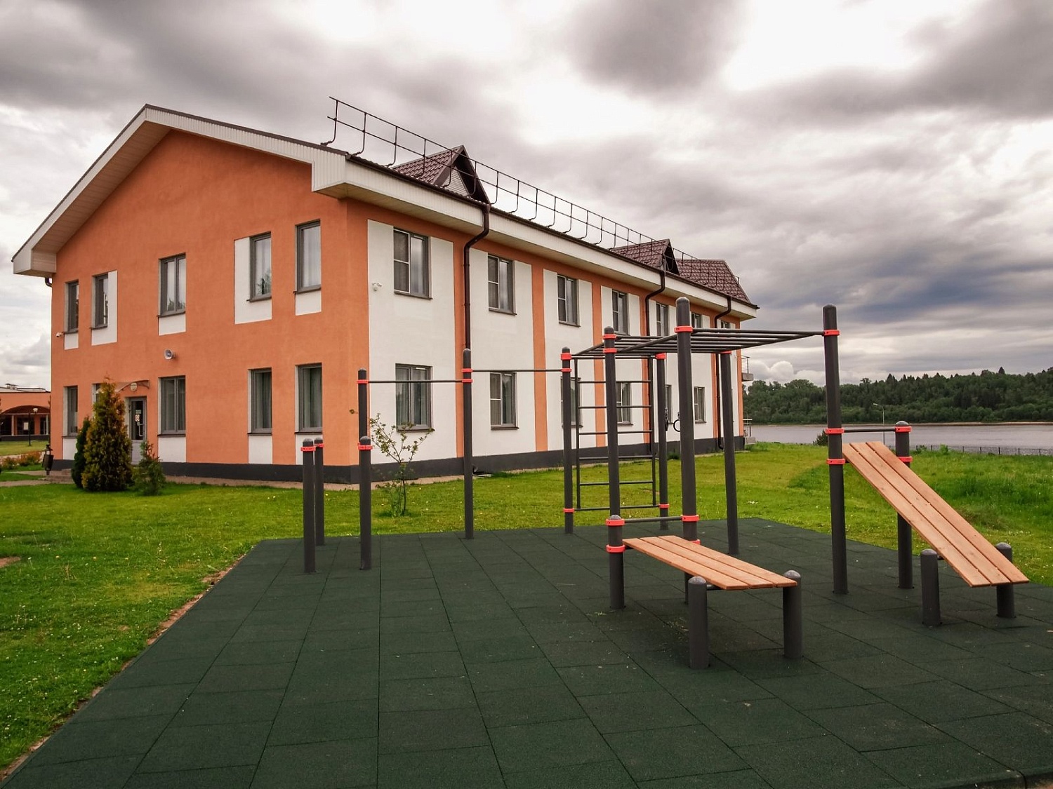 Строительство воркаут площадки для базы отдыха, г. Рыбинск