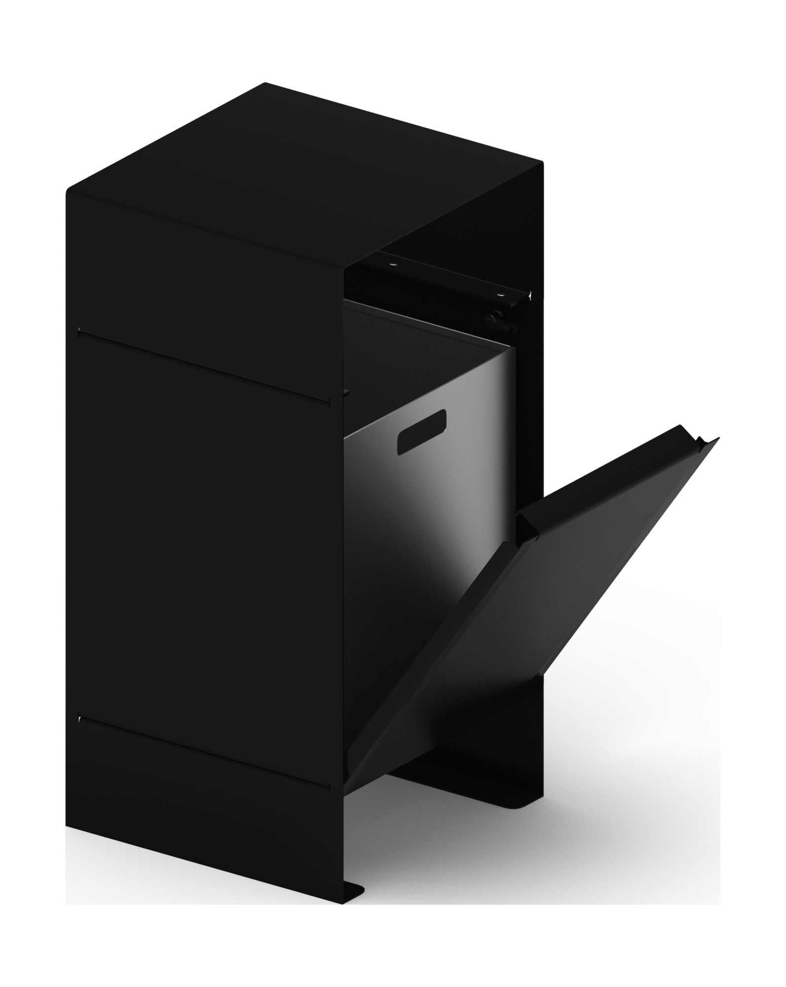 Урна парковая (черная) - МФ 50.02.04-01  (под анкера)