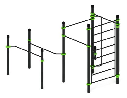 Воркаут ЛОВ 108 зеленый ВТ 102.15-02