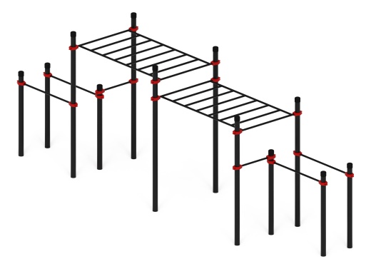 Воркаут 89 красный ВТ 11.26-01