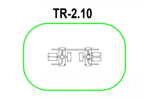 Тренажер тройной «Шаговый - Шпагат - Маятник» ТР-2.10