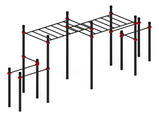 Воркаут 89 красный ВТ 11.26-01
