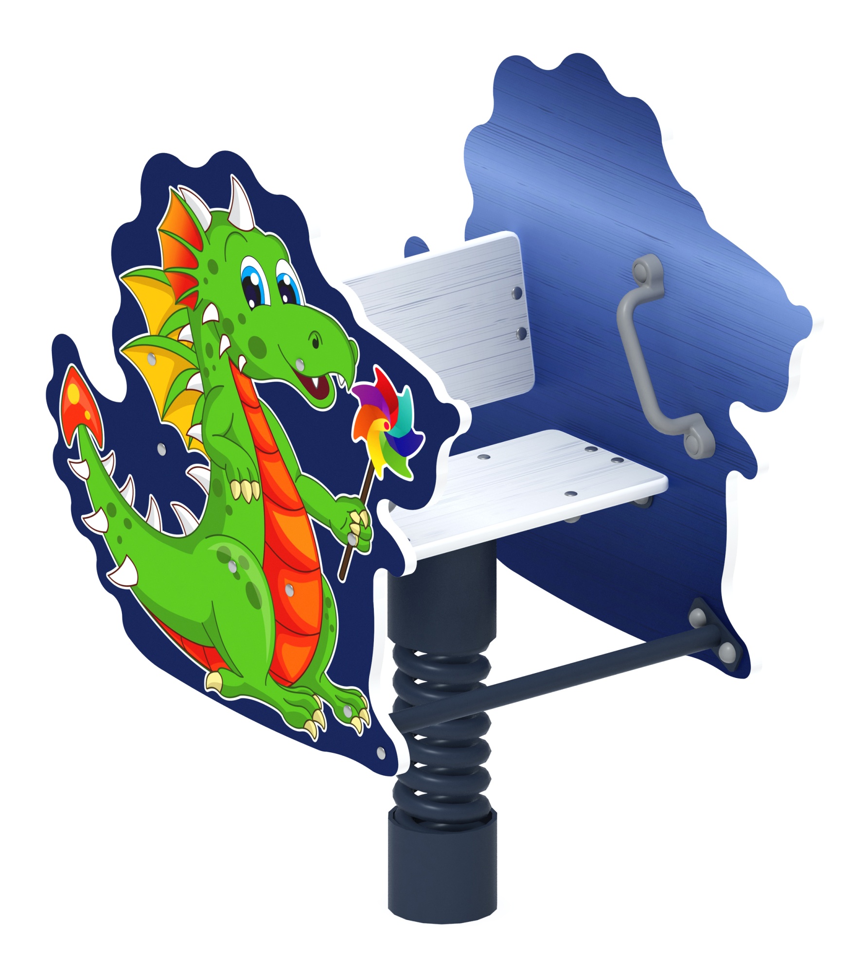 Дракоша - Качалка на пружине - ИО 22.01.09-И1
