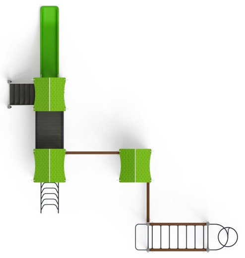 Лукоморье - ДИК 2.25.07-01 - Игровой комплекс H=1200