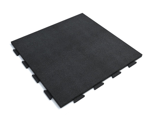 Резиновая плитка 1000х1000х40 мм (грунт) «Ласточкин хвост»