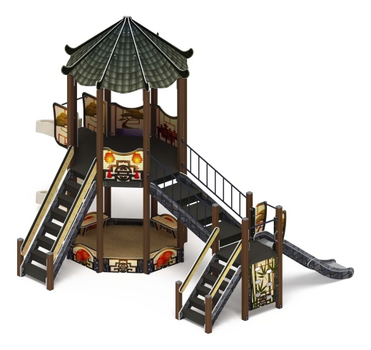 Карнавал (Шанхай) - ДИК 2.22.02-02 - Игровой комплекс H=1200 H=2000