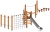Игровой комплекс (лиственница) ДИК 2.24.06-Л