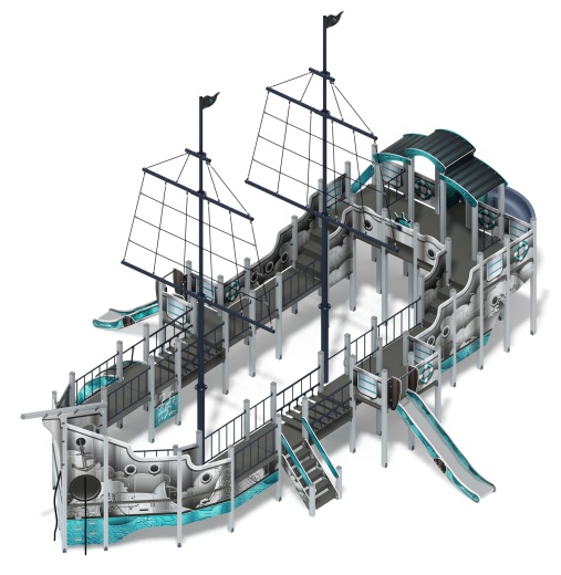 Флагман (Лагуна) - ДИК 2.03.3.03-12 - Игровой комплекс - H=1200 H=1500 H=2000