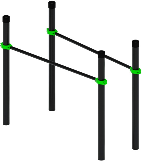 Воркаут ЛОВ 108 зеленый ВТ 102.09-02