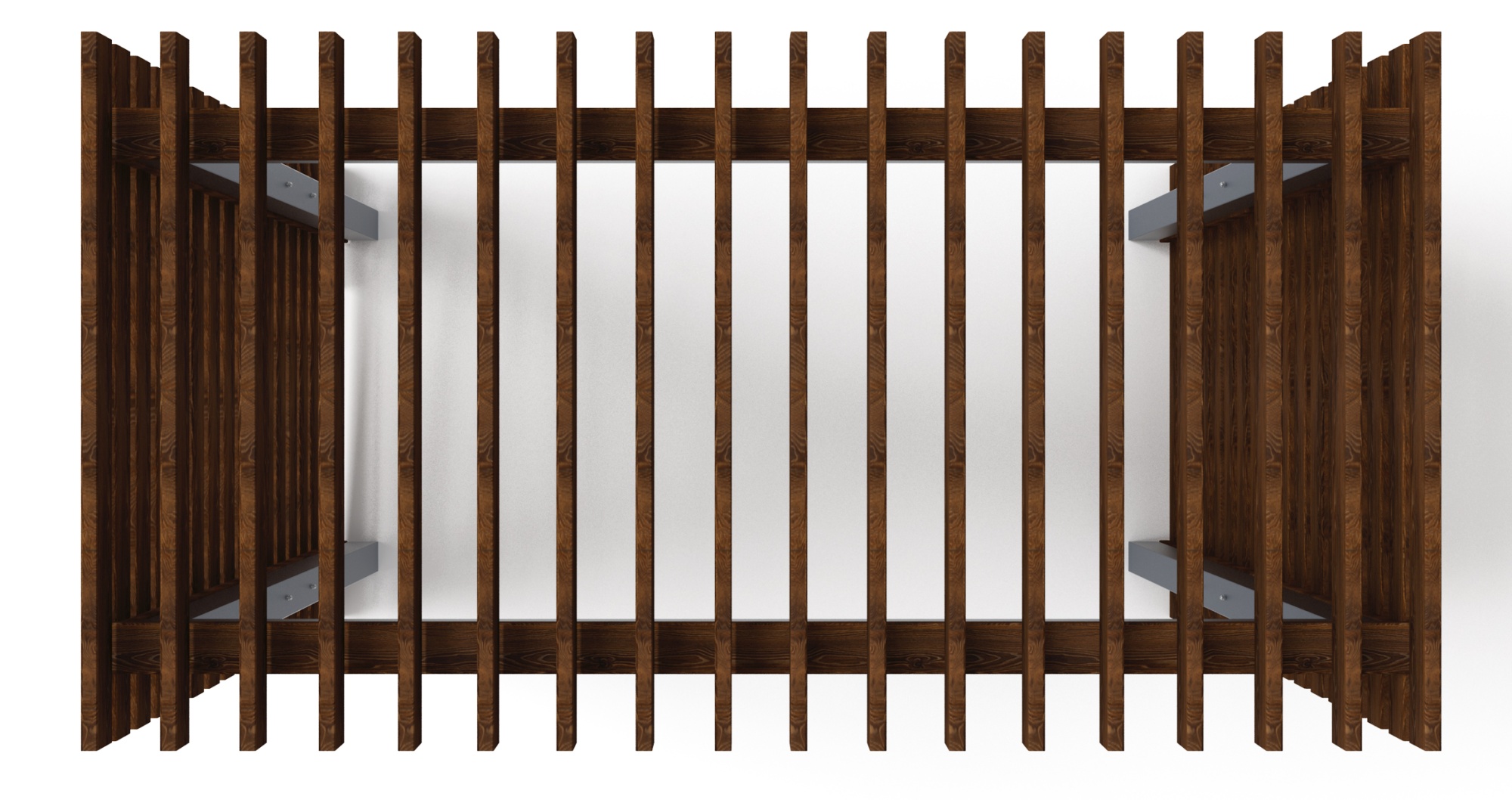 Пергола беседка - МФ 77.01.03-01 /без поликарбоната/