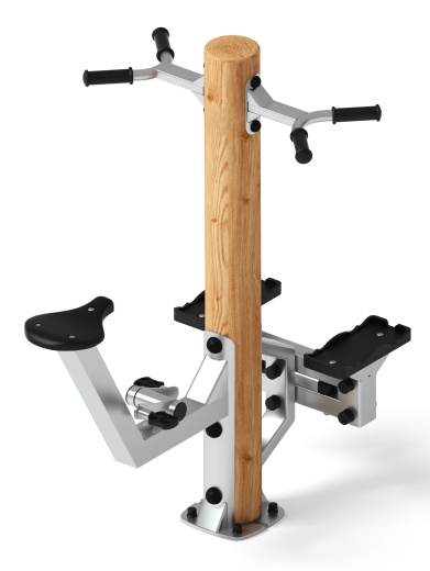 Тренажер степ+вело (лиственница) СТ 018-Л.И1