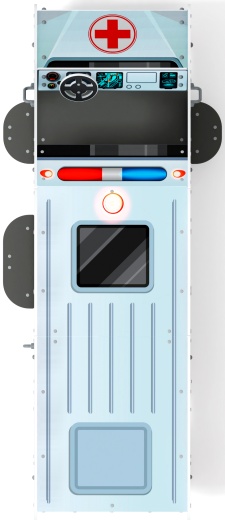 Беседка Автобус (Скорая помощь) МФ 10.03.13-04