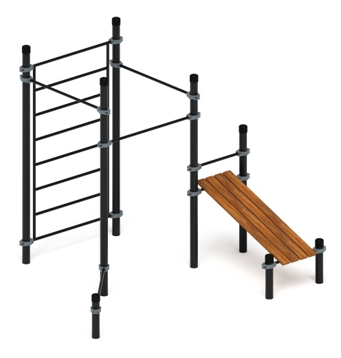 Воркаут 108 серый ВТ 12.17-03