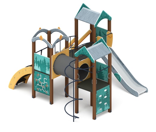 Городок (Тайга) - ДИК 2.01.3.03-23 - Игровой комплекс H=1200