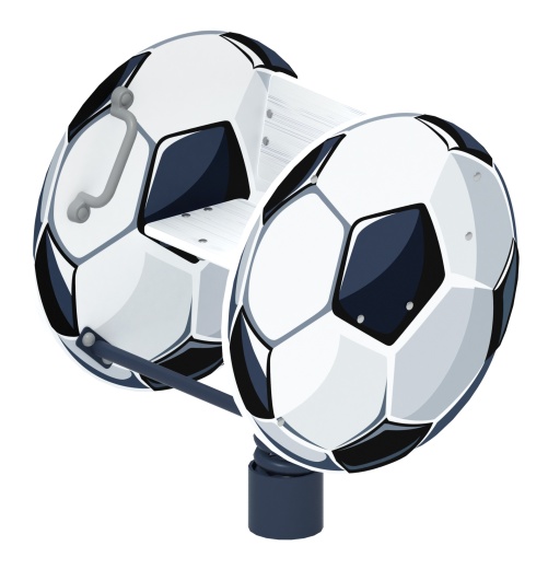 Футбольный мяч - Качалка на пружине - ИО 22.01.04-01.И1