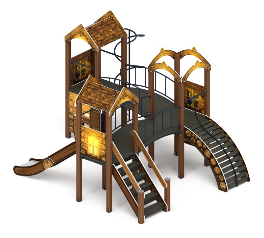 Городок (ЭКО) - ДИК 2.01.3.03-02 - Игровой комплекс H=1200