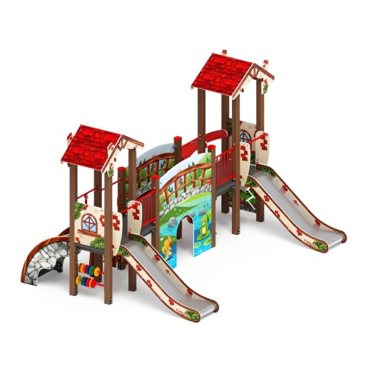 В гостях у сказки - ДИК 1.05.01-С - Игровой комплекс H=900