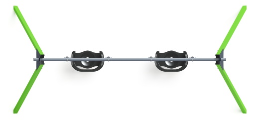 Качели двойные М2 - ИО 12.М.01.01.03-02