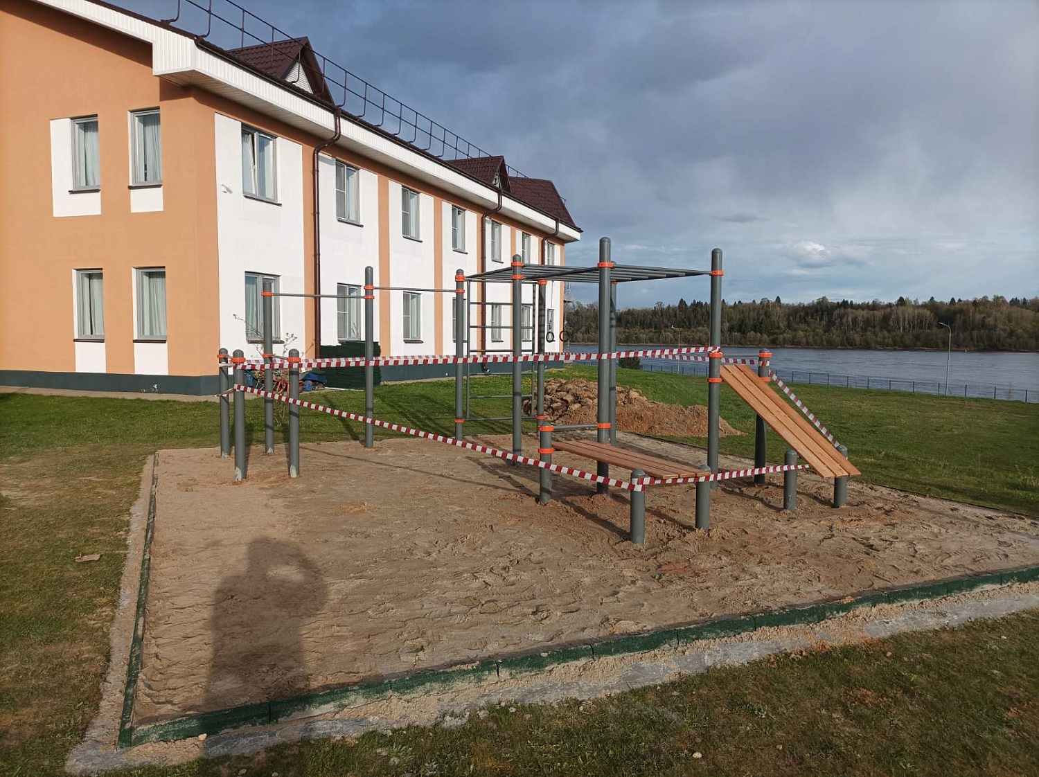 Строительство воркаут площадки для базы отдыха, г. Рыбинск