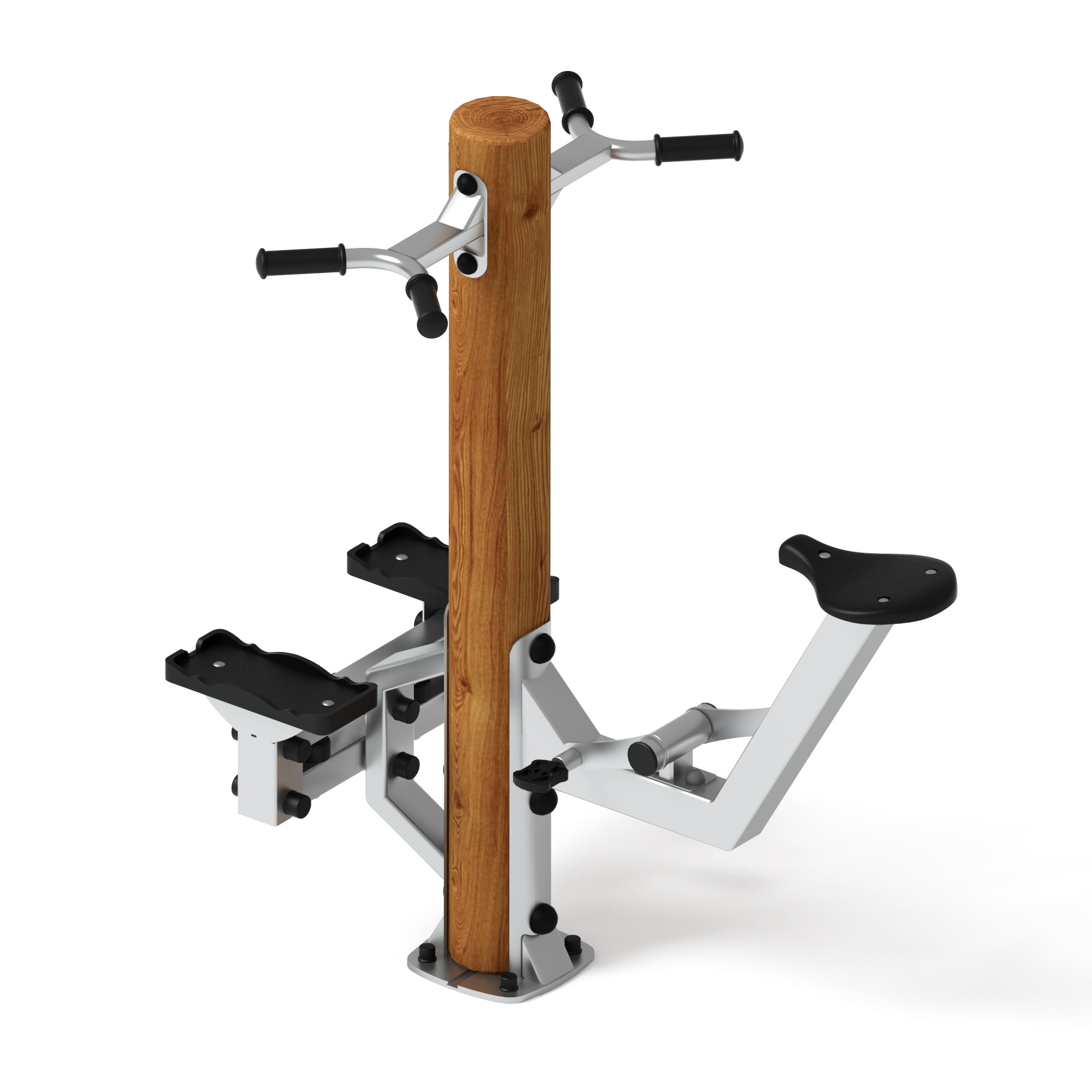 Тренажер степ+вело (лиственница темный) СТ 018-Л.И1.01