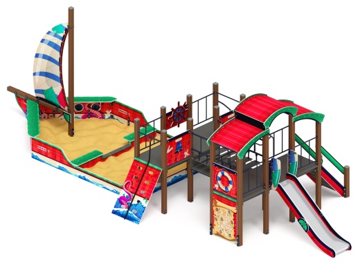 Парусник (Мульт) - ДИК 2.03.3.02-03 - Игровой комплекс Н=1200