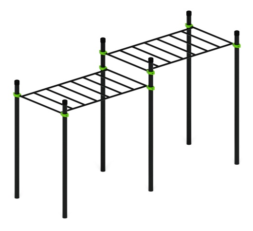 Воркаут 108 зеленый ВТ 12.19-02