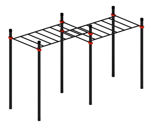 Воркаут 89 красный ВТ 11.19-01