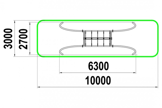 Качели "Канат большой" КАЧ-1.33